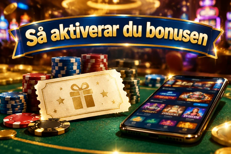 Så aktiverar du bonusen