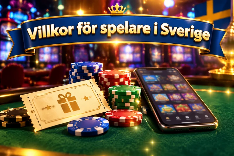 Villkor för spelare i Sverige